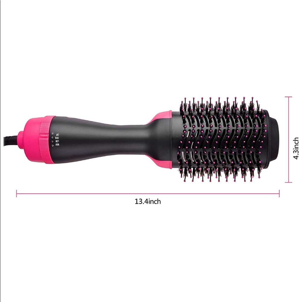 Hairdryer brush